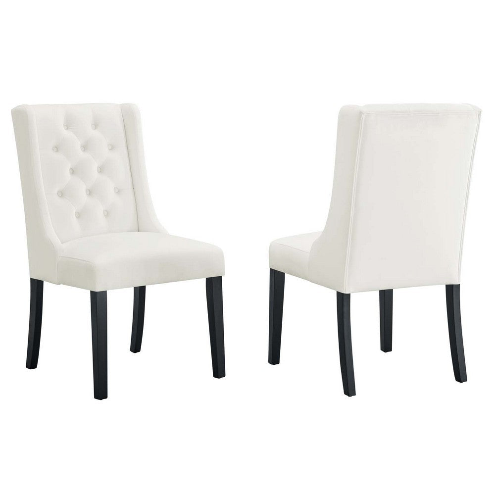 Baronet Performance Velvet Dining Chairs - Set of 2 - No Shipping Charges