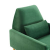 Modway Performance Velvet Emerald Armchair MDY-EEI-5021-EME