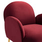 Transcend Performance Velvet Armchair - No Shipping Charges MDY-EEI-5026-MAR