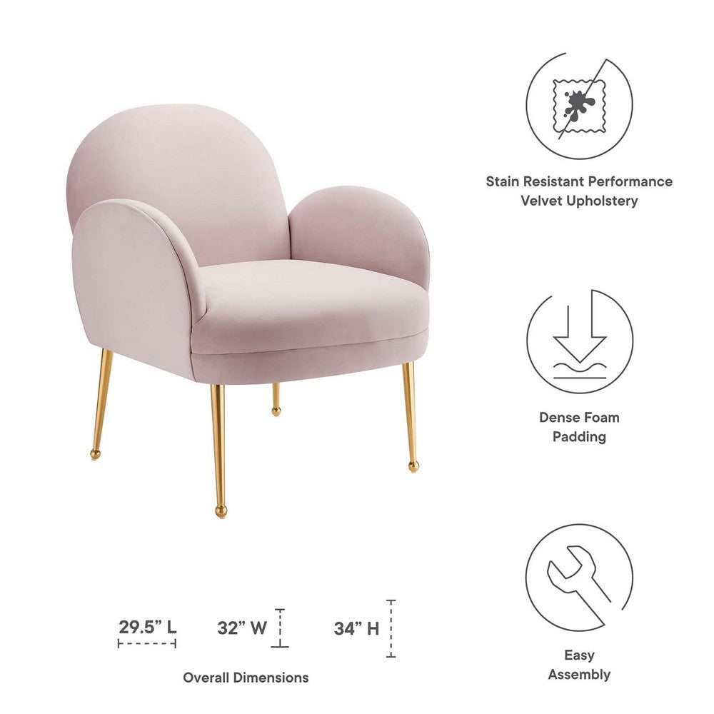 Modway Transcend Armchair Pink MDY-EEI-5026-PNK