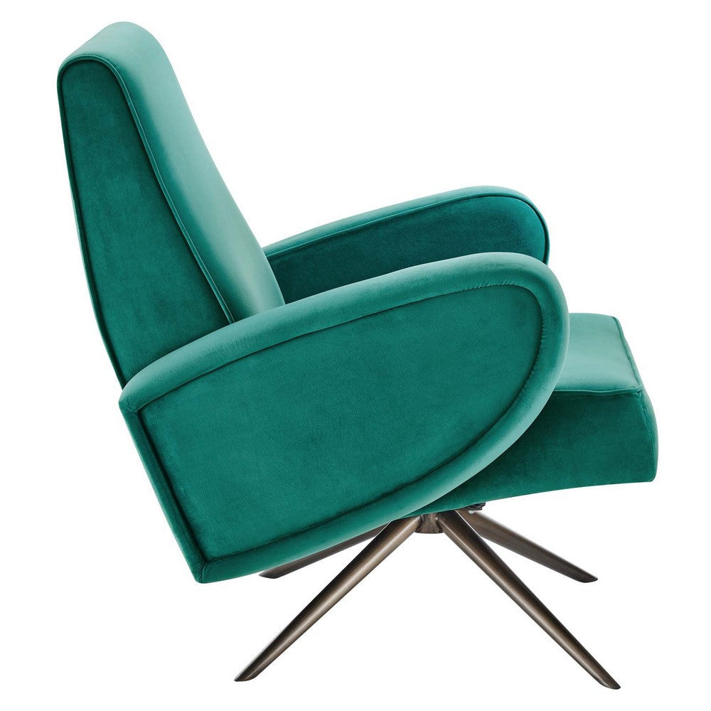 Modway Superior Swivel Chair Teal MDY-EEI-5027-TEA