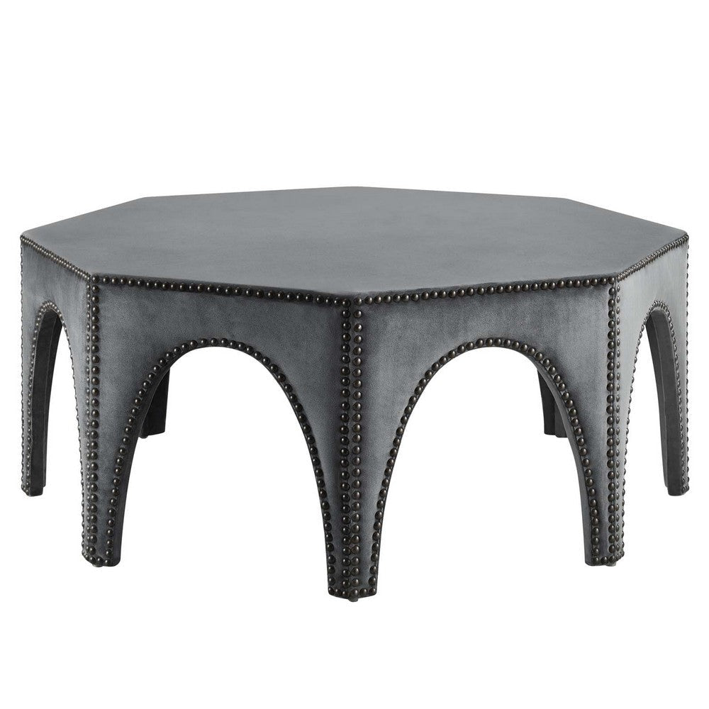 Modway Victory Ottoman, Grey