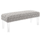 Modway Prologue Ottoman, Light Gray