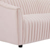 Modway Announce Performance Velvet Channel Tufted Sofa Pink MDY-EEI-5054-PNK