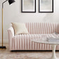 Modway Announce Performance Velvet Channel Tufted Sofa Pink MDY-EEI-5054-PNK