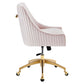 Discern Performance Velvet Office Chair - No Shipping Charges MDY-EEI-5079-GRN