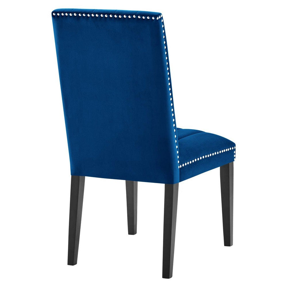 Catalyst Performance Velvet Dining Side Chairs - Set of 2 - No Shipping Charges MDY-EEI-5081-GRN