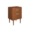 Modway EEI-5082-NAT Cassia 24" Teak Wood Bathroom Vanity Cabinet (Sink Basin Not Included), Natural