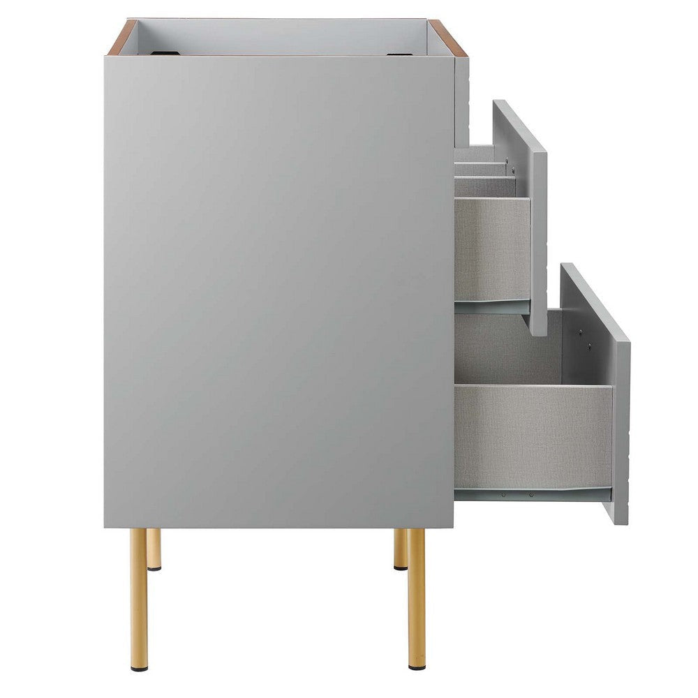 Modway Daybreak 24’’ Bathroom Vanity Cabinet (Sink Basin Not Included) in Light Gray MDY-EEI-5106-LGR