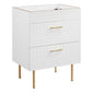 Daybreak 24’ Bathroom Vanity Cabinet (Sink Basin Not Included) - No Shipping Charges MDY-EEI-5106-WHI