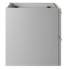 Modway Daybreak 24’’ Wall-Mount Bathroom Vanity Cabinet (Sink Basin Not Included) in Light Gray MDY-EEI-5107-LGR