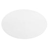 Zinque 42’ Oval Dining Table - No Shipping Charges MDY-EEI-5124-GLD-WHI