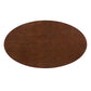 Modway Zinque Oval Wood 48’’ Dining Table in Gold Walnut MDY-EEI-5142-GLD-WAL