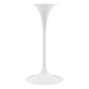 Modway Lippa Bar Table 28 Inch White Natural MDY-EEI-5202-WHI-NAT