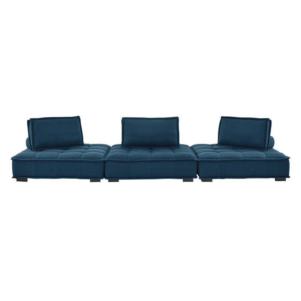 Modway Saunter Sofas 3-Piece Set Azure MDY-EEI-5206-AZU