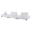 Modway Saunter Sofas 3-Piece Set White MDY-EEI-5206-WHI