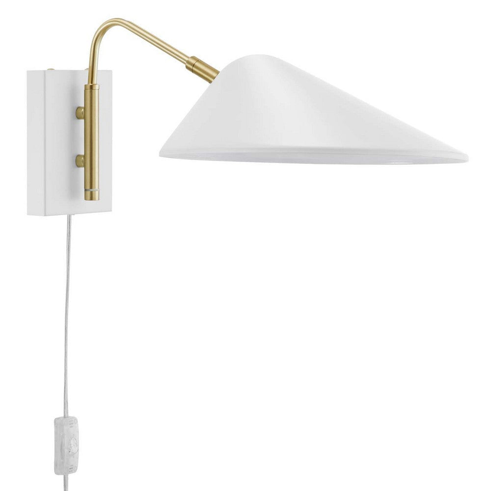 Modway EEI-5296-WHI Wall Sconce White MDY-EEI-5296-WHI