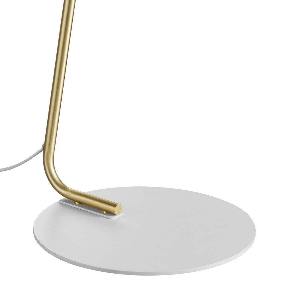 Modway Journey Standing Floor Lamp in White MDY-EEI-5298-WHI