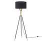 Audrey Standing Floor Lamp - No Shipping Charges MDY-EEI-5304-BLK-BLK