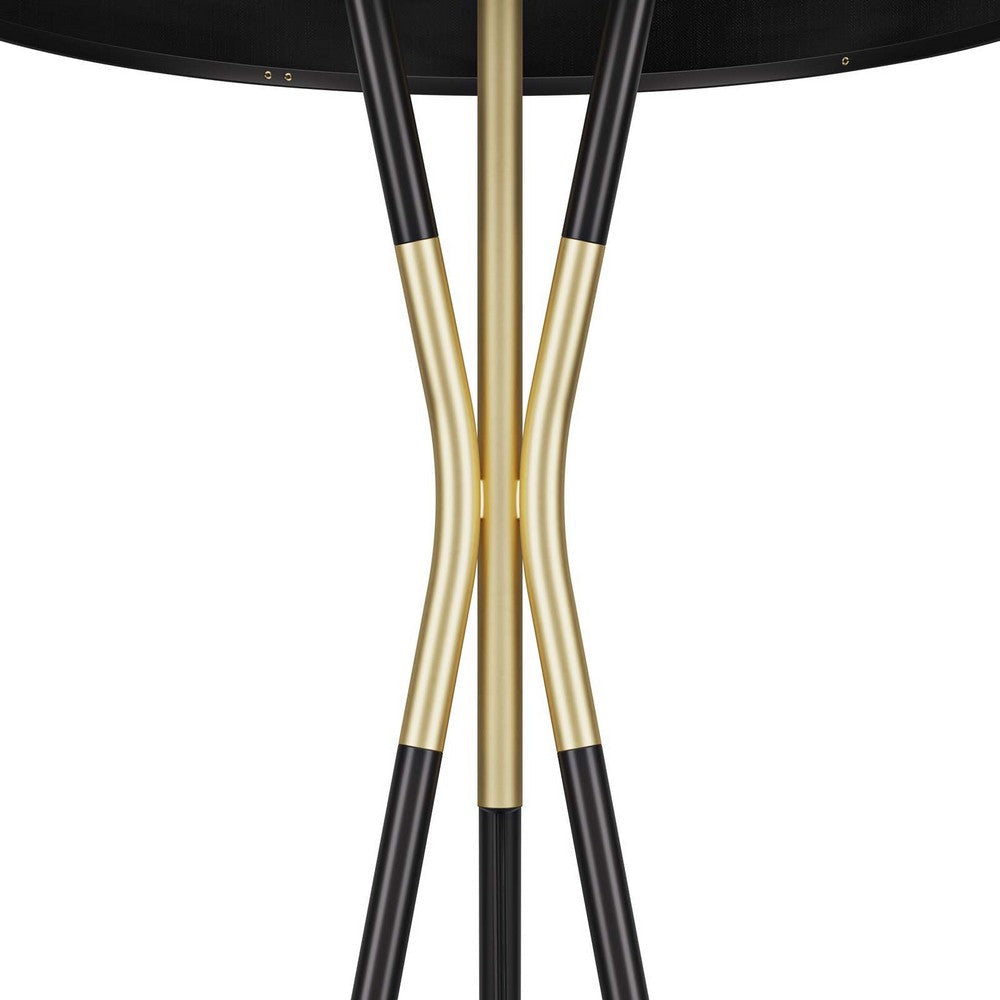 Audrey Standing Floor Lamp - No Shipping Charges MDY-EEI-5304-BLK-BLK