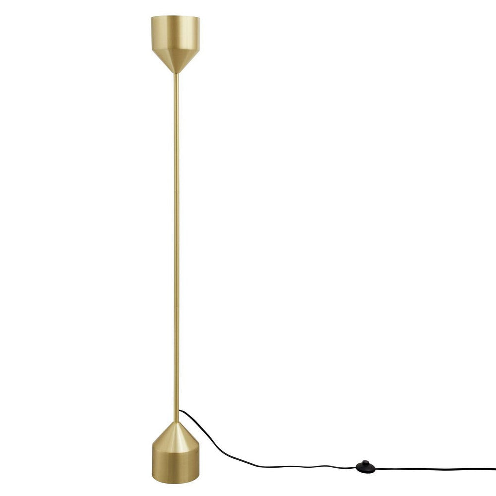 Kara Standing Floor Lamp - No Shipping Charges MDY-EEI-5306-GLD