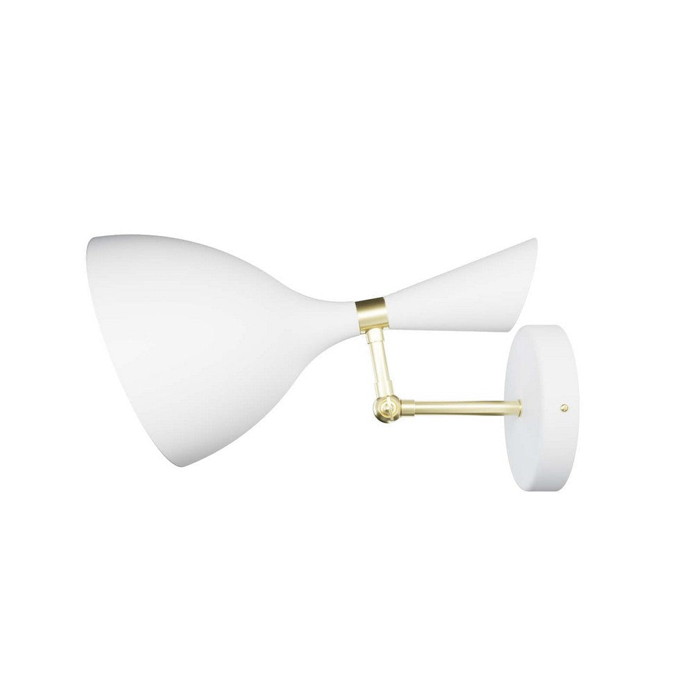 Modway EEI-5309-WHI Declare Wall Sconce White MDY-EEI-5309-WHI