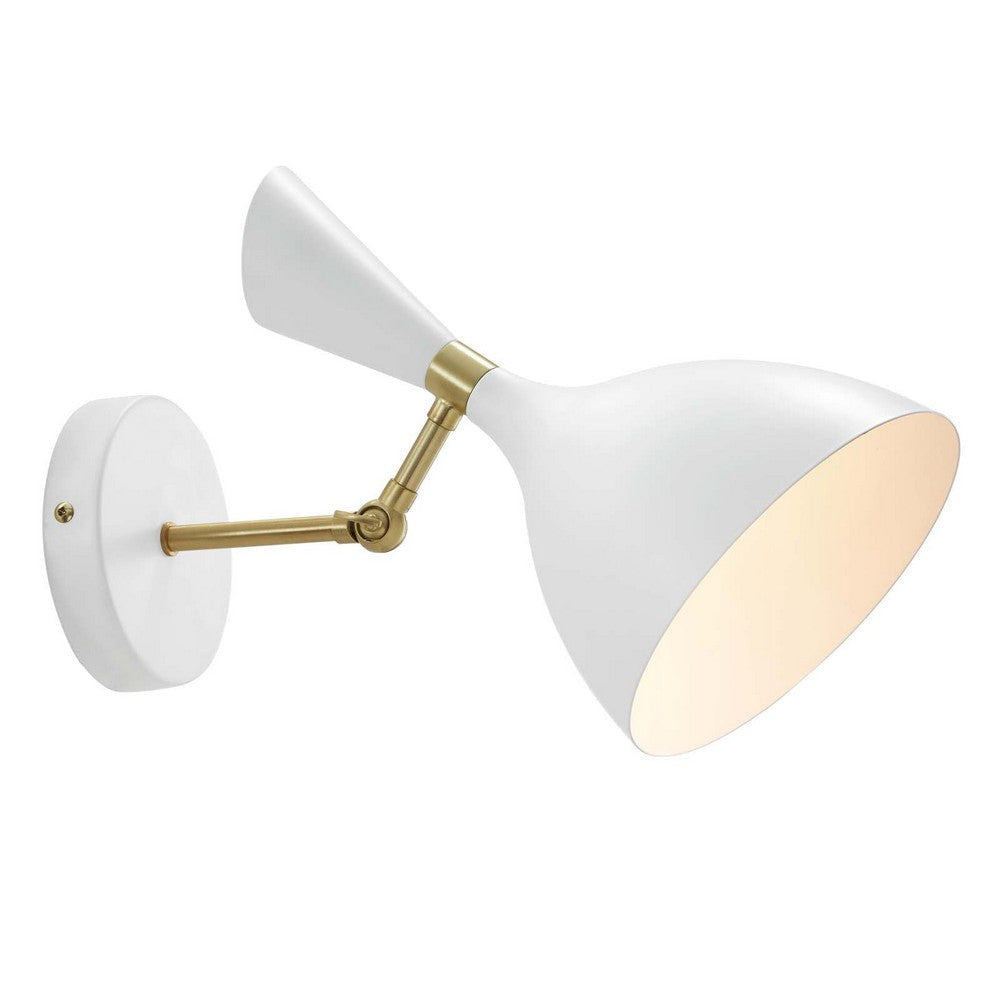 Modway EEI-5309-WHI Declare, Wall Sconce, White