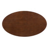 Tupelo 48’ Oval Dining Table - No Shipping Charges MDY-EEI-5338-GLD-WHI