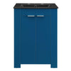 Modway Maybelle Bathroom 24’’ Vanity Navy Black MDY-EEI-5366-NAV-BLK