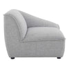 Modway Comprise Fabric Upholstered Sectional Loveseat Light Gray MDY-EEI-5403-LGR