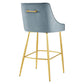 Modway Discern 1 Bar Stool Light Blue MDY-EEI-5473-LBU