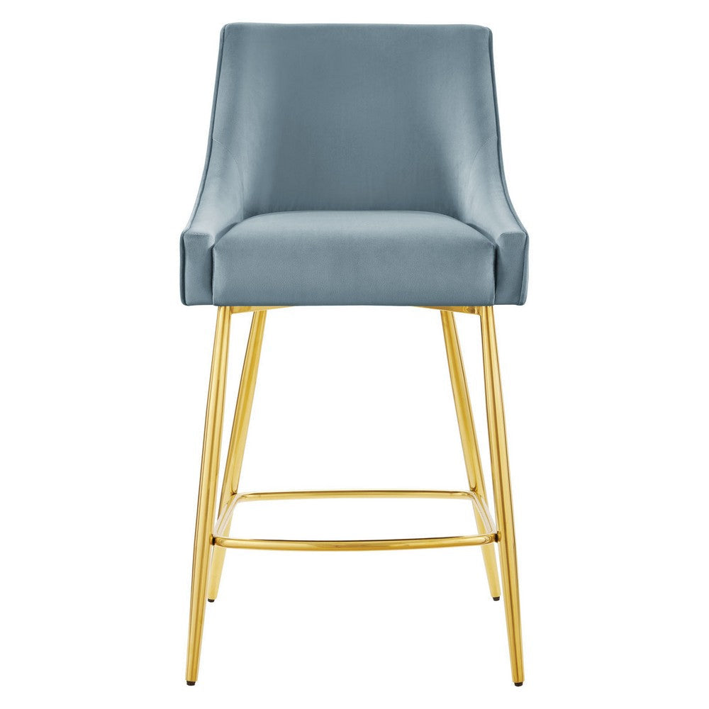 Modway Discern 1 Counter Stool Light Blue MDY-EEI-5474-LBU