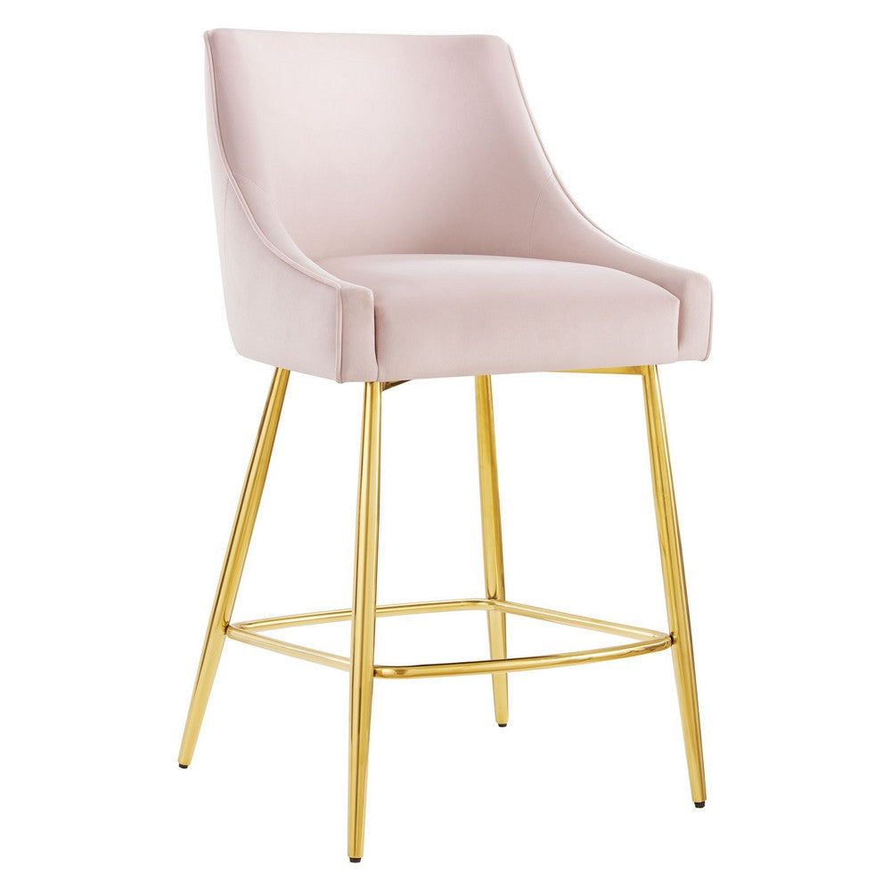 Modway Discern 1 Counter Stool, Pink