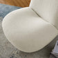 Kindred Upholstered Fabric Swivel Chair - No Shipping Charges MDY-EEI-5485-GLD-IVO