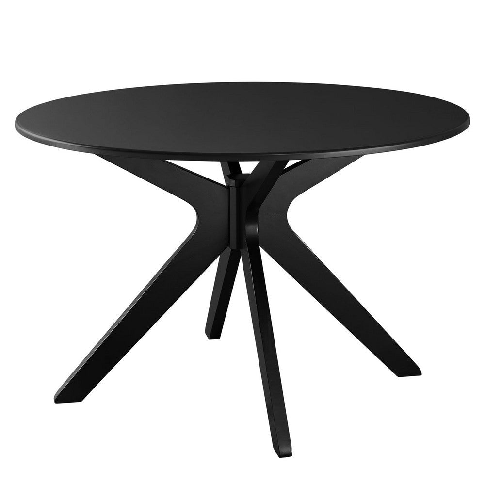 Modway Traverse Table, Black Black-47 Round