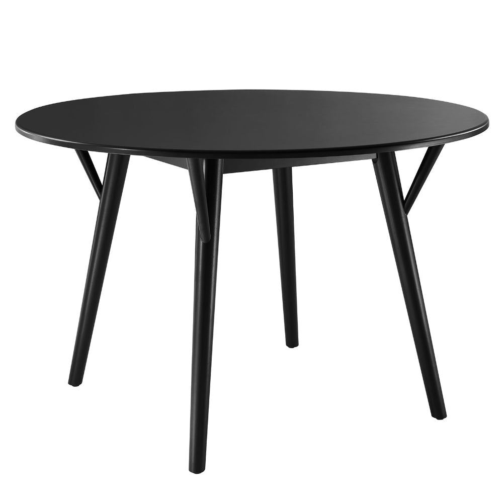 Modway Gallant 47" Dining Table in Black Black