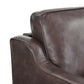 Impart Genuine Leather Sofa - No Shipping Charges MDY-EEI-5553-BRN