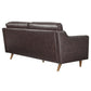 Impart Genuine Leather Sofa - No Shipping Charges MDY-EEI-5553-BRN