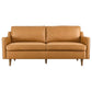 Impart Genuine Leather Sofa - No Shipping Charges MDY-EEI-5553-TAN