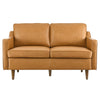 Impart Genuine Leather Loveseat - No Shipping Charges MDY-EEI-5554-TAN