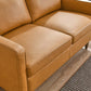 Impart Genuine Leather Loveseat - No Shipping Charges MDY-EEI-5554-TAN