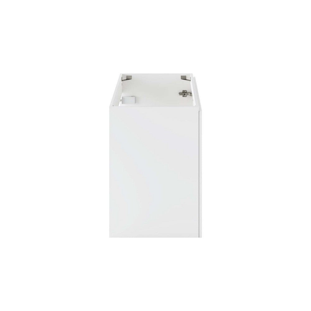 Modway Vitality 30’’ Wall-Mount Bathroom Vanity in White MDY-EEI-5558-WHI