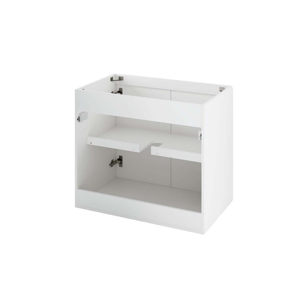 Modway Vitality 30’’ Wall-Mount Bathroom Vanity in White MDY-EEI-5558-WHI