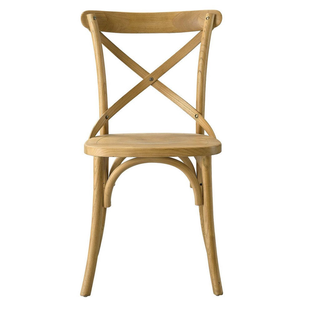 Gear Dining Side Chair - No Shipping Charges MDY-EEI-5564-NAT