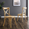 Modway Gear, Dining Side Chair, Natural