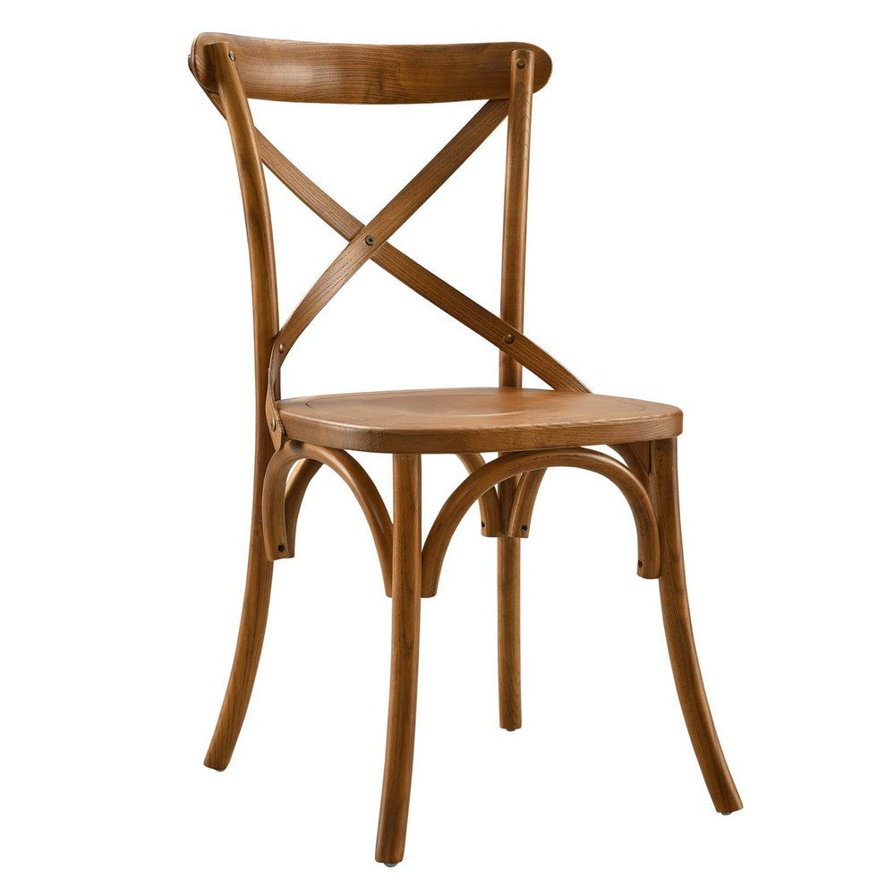 Gear Dining Side Chair - No Shipping Charges MDY-EEI-5564-WAL