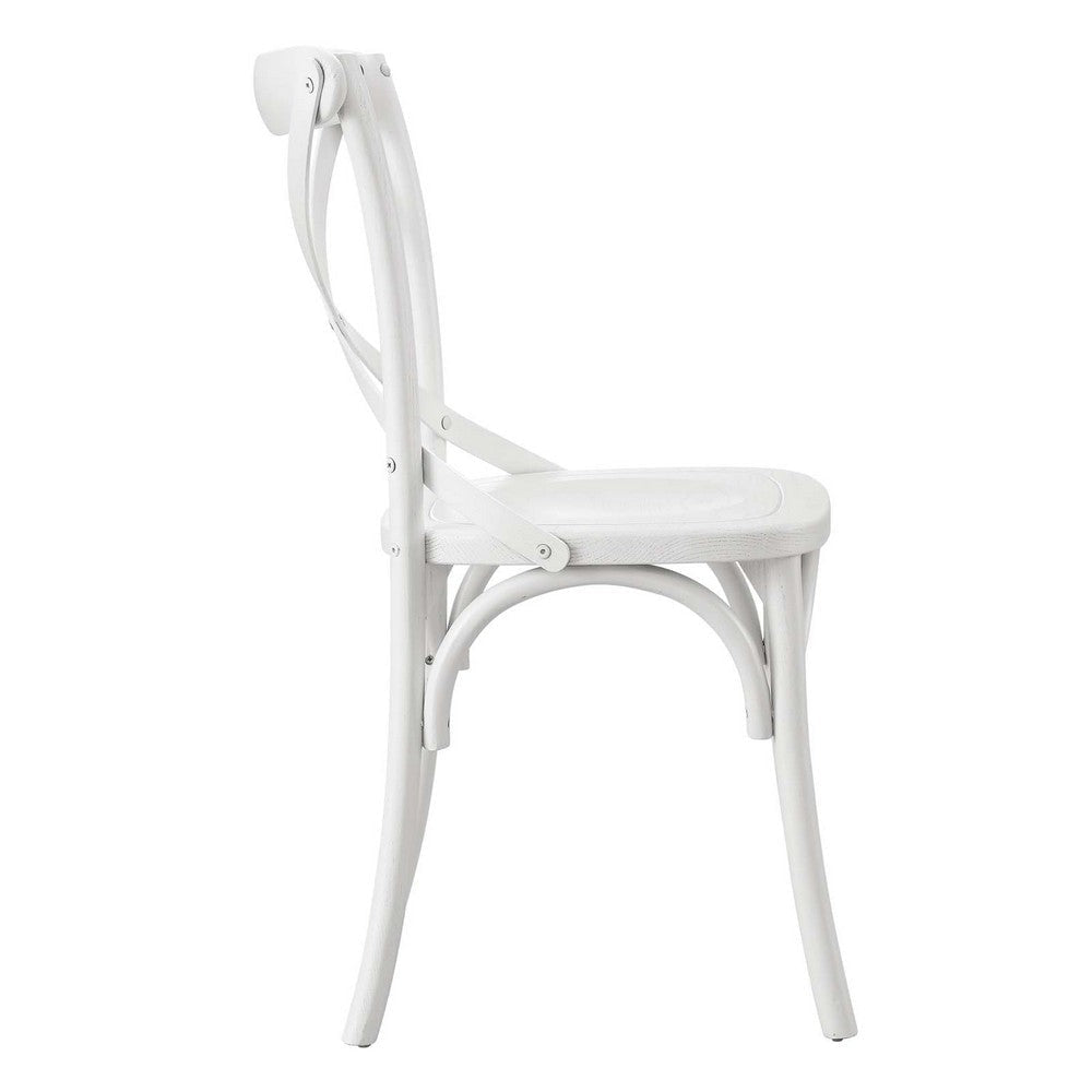 Modway Gear Dining Side Chair White MDY-EEI-5564-WHI