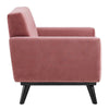 Modway Engage Performance Velvet Armchair Dusty Rose MDY-EEI-5598-DUS