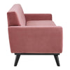 Modway Engage Performance Velvet Sofa Dusty Rose MDY-EEI-5600-DUS