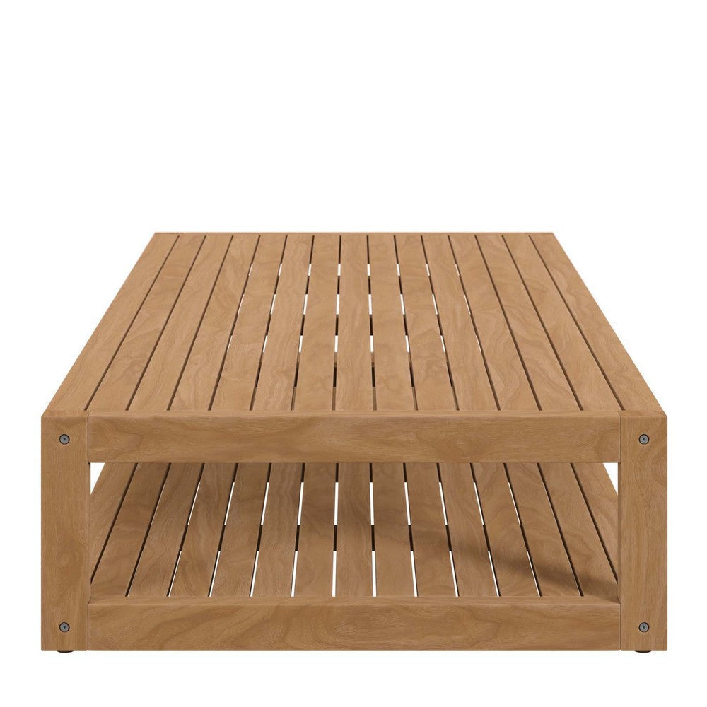 Carlsbad Teak Wood Outdoor Patio Coffee Table - No Shipping Charges MDY-EEI-5608-NAT